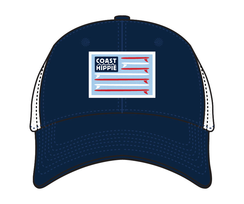 CH Flag Hat Trucker