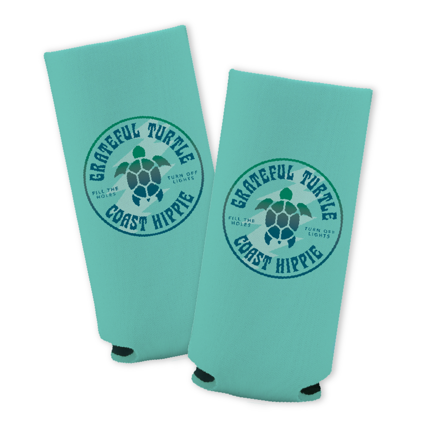 Grateful Turtle Slim Neo Koozie