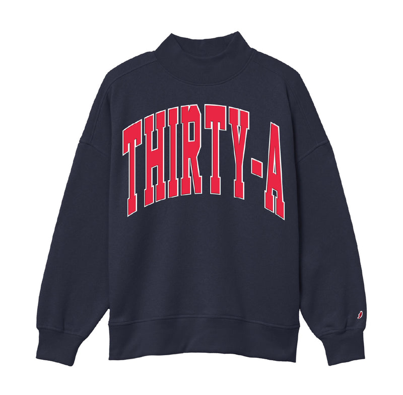 30A Mock Neck Sweatshirt