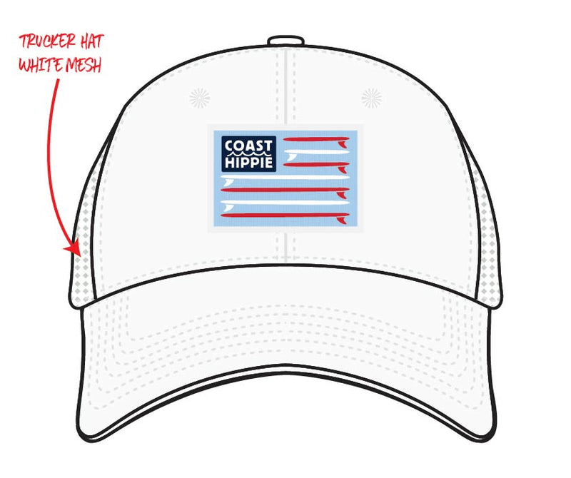 CH Flag Hat Structured