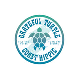 Grateful Turtle Sticker