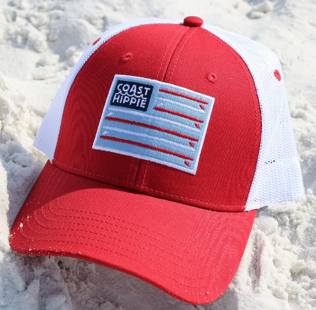 CH Flag Hat Structured – CoastHippie