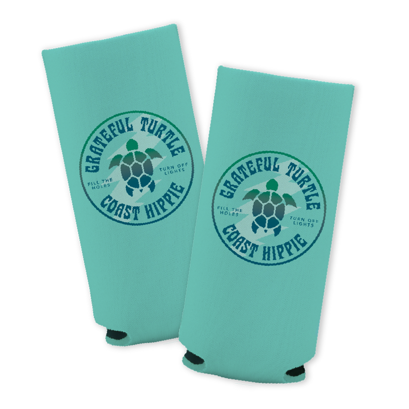 Grateful Turtle Slim Neo Koozie