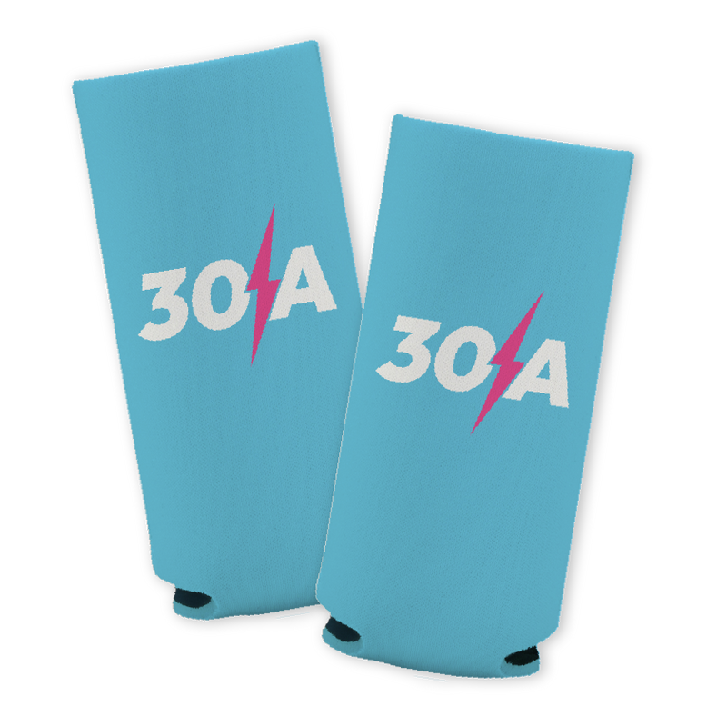 30A Bolt Slim Koozie