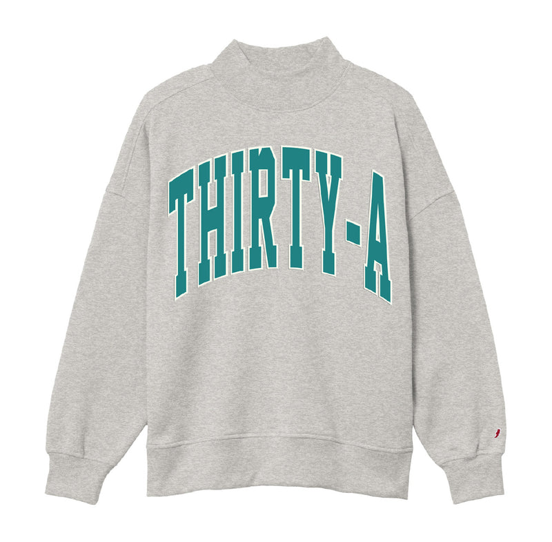 30A Mock Neck Sweatshirt