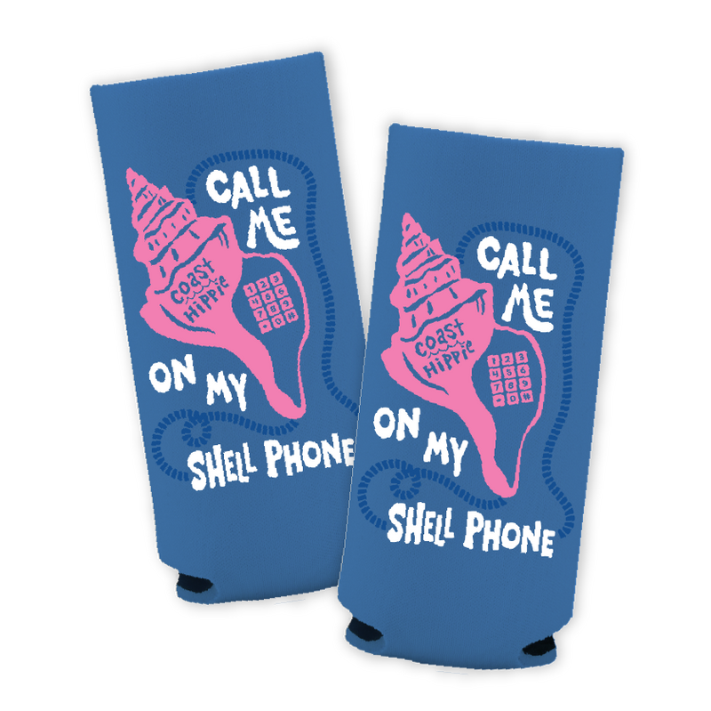 Shell Phone Koozie Slim