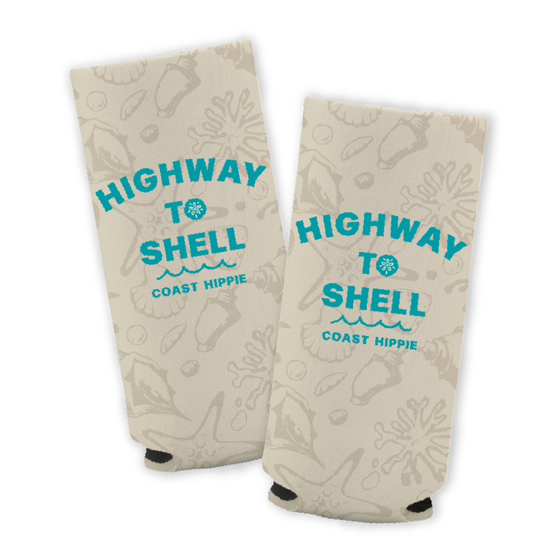 Highway to Shell Koozie Slim