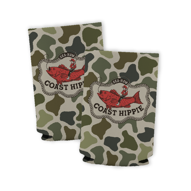 Camo Rodeo Koozie