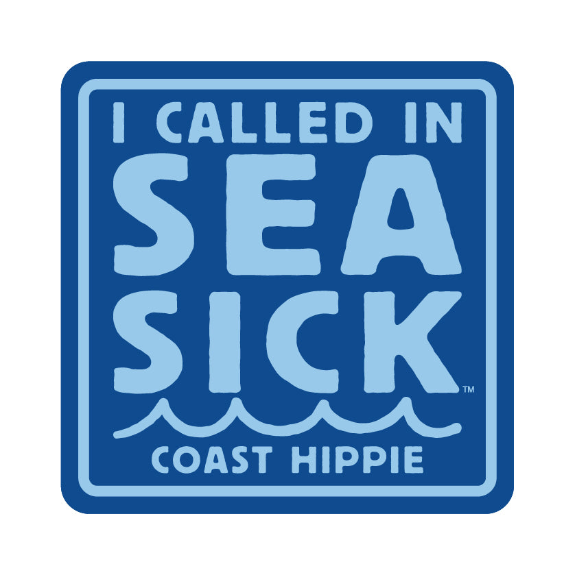 Sea Sick Sticker