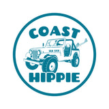 Surf Jeep Sticker