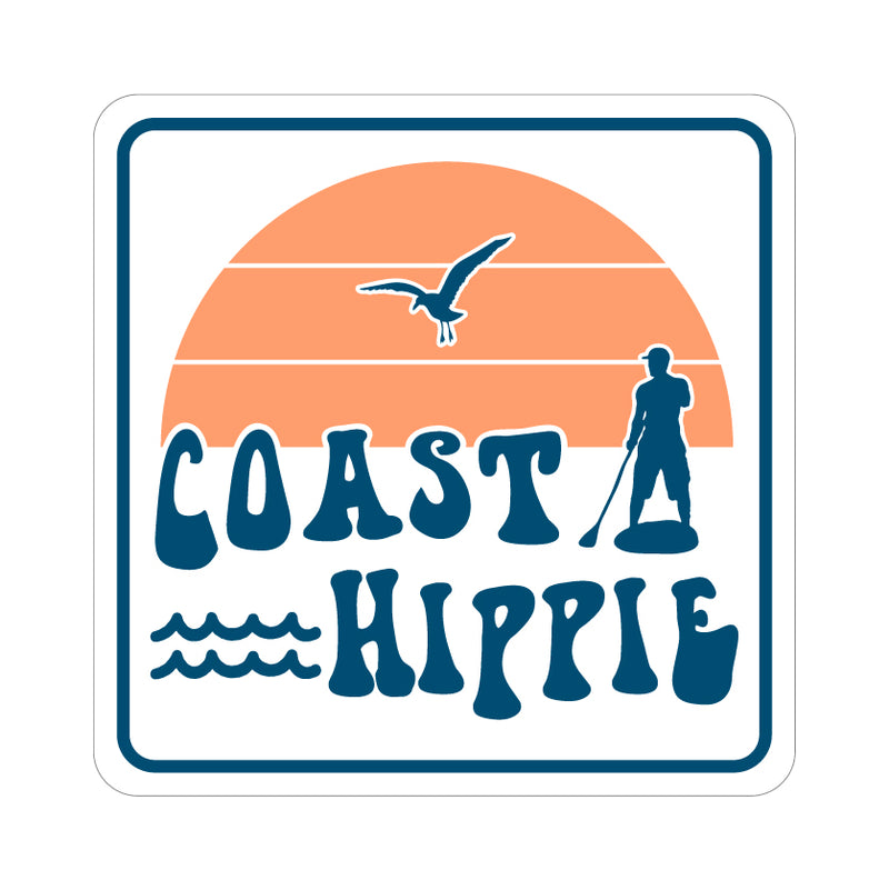 Sunset Paddle Sticker